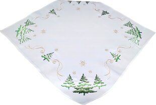 Kalėdinė staltiesė, 120x120 cm kaina ir informacija | Staltiesės, servetėlės | pigu.lt