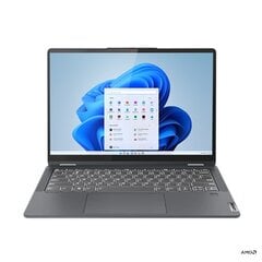 Lenovo IdeaPad Flex 5 14ALC7 14 R5 5500U/8 GB/512 GB/AMD Radeon Graphics/Win11 Home, Grey kaina ir informacija | Nešiojami kompiuteriai | pigu.lt