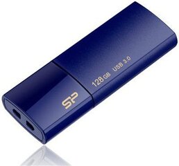 SILICON POWER 128GB, USB 3.0 FlASH DRIVE, BLAZE SERIES B05, DEEP BLUE kaina ir informacija | USB laikmenos | pigu.lt