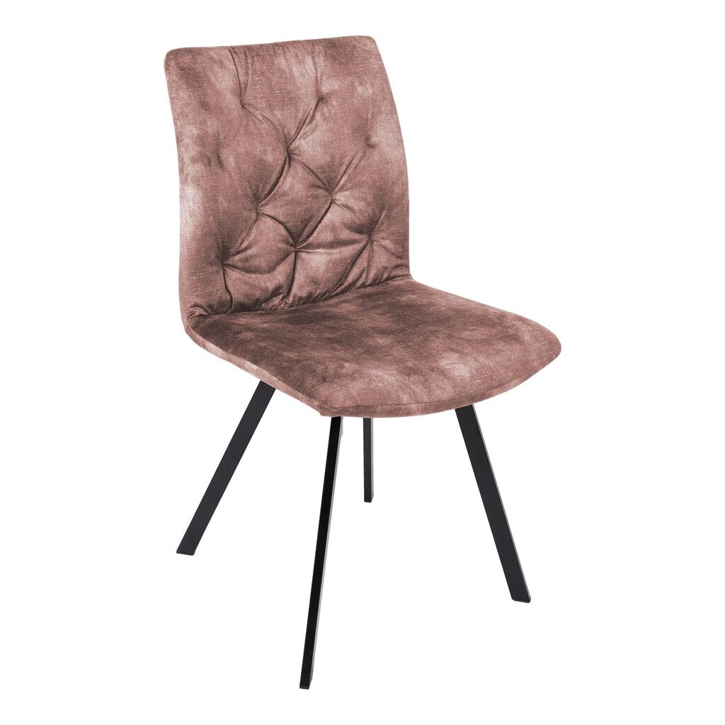Baro kėdė Home4You Afton, rožinė kaina ir informacija | Virtuvės ir valgomojo kėdės | pigu.lt