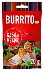 Burrito prieskoniai Casa de Mexico, 20 g. цена и информация | Специи, наборы специй | pigu.lt