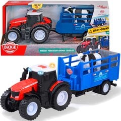 Traktorius su priekaba Dickie Toys kaina ir informacija | Žaislai berniukams | pigu.lt