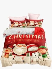 Новогодний комплект подушек, 200 x 230 см цена и информация | Комплекты постельного белья | pigu.lt
