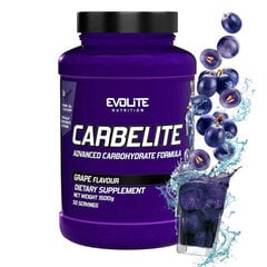 Angliavandeniai EvoLite CarbElite Grape, 1500g цена и информация | Углеводы | pigu.lt