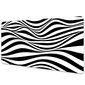 Decormat Black and White Waves цена и информация | Pelės | pigu.lt