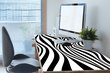 Decormat Black and White Waves цена и информация | Pelės | pigu.lt