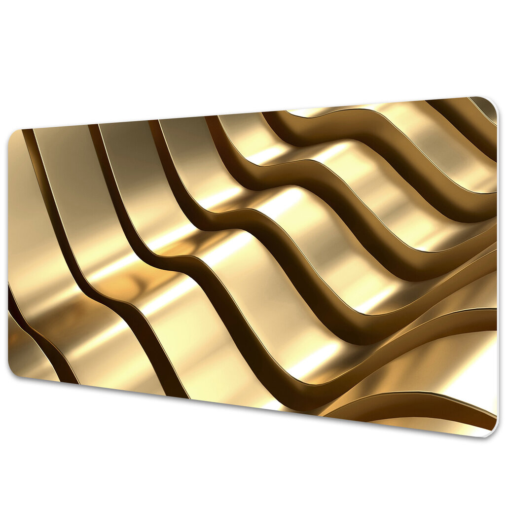 Decormat Golden Abstract Waves kaina ir informacija | Pelės | pigu.lt