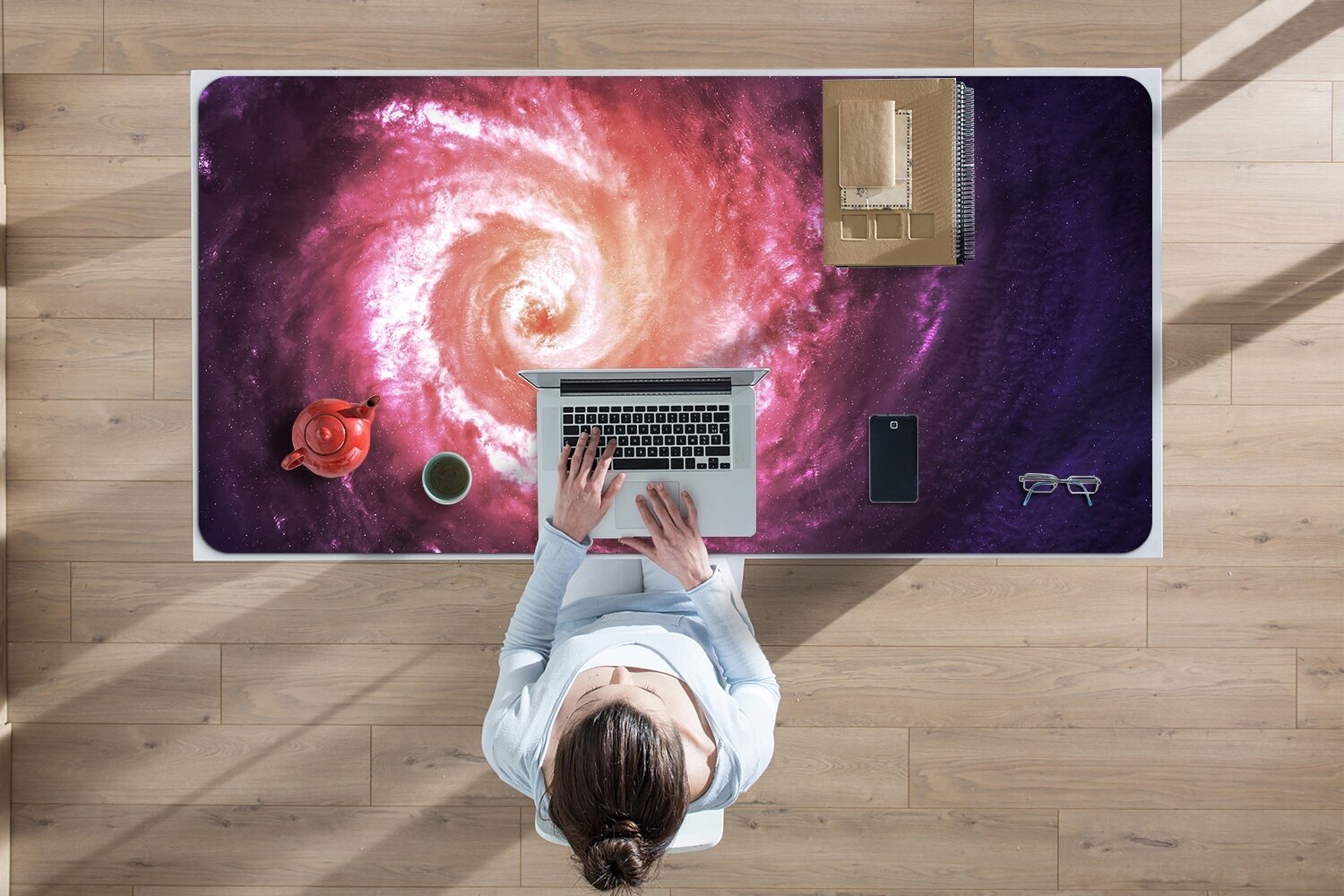 Decormat Space Vortex kaina ir informacija | Pelės | pigu.lt