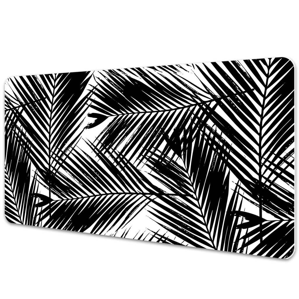 Decormat Black Palm Leaves kaina ir informacija | Pelės | pigu.lt