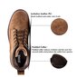 Aulinukai vyrams BayC, ​rudi kaina ir informacija | Vyriški batai | pigu.lt