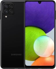 Samsung Galaxy A22 64/4 SM-A225FZKDEUB, черный цена и информация | Мобильные телефоны | pigu.lt