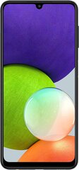 Samsung Galaxy A22 64/4 SM-A225FZKDEUB, черный цена и информация | Мобильные телефоны | pigu.lt