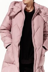 Итальянская длинная куртка женская Lumina, розовая цена и информация | Женские куртки | pigu.lt
