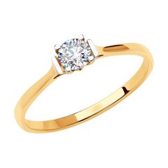 Auksinis žiedas 585 Aurum kaina ir informacija | Žiedai | pigu.lt