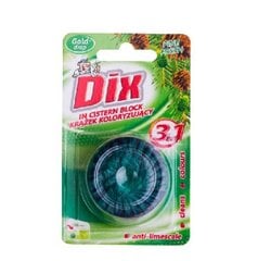 DIX Таблетки для туалета Pine Fresh, 1шт./50г цена и информация | Очистители | pigu.lt