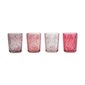 Stiklinės MATCH&COLOR Pink 350 ml (4 vnt.) kaina ir informacija | Taurės, puodeliai, ąsočiai | pigu.lt