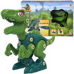 Konstravimo rinkinys dinozauras Velociraptor Simba цена и информация | Игрушки для мальчиков | pigu.lt