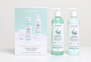 Apimties suteikiančio šampūno ir riebiems plaukams skirto kondicionieriaus rinkinys T-Lab Sebum Control & Volume, 2 x 250 ml цена и информация | Шампуни | pigu.lt