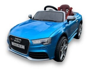 Vienvietis vaikiškas elektromobilis Audi RS5, mėlynas kaina ir informacija | Elektromobiliai vaikams | pigu.lt