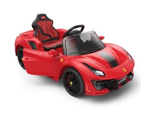 Детский электромобиль Ferrari 488 Spider, 12 вольт с музыкальным модулем, красный цена и информация | Электромобили для детей | pigu.lt