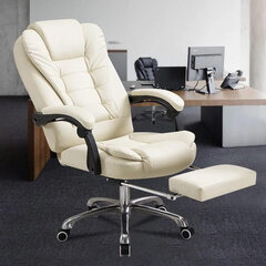 Офисное кресло Home&Living, бежевое цена и информация | Офисные кресла | pigu.lt