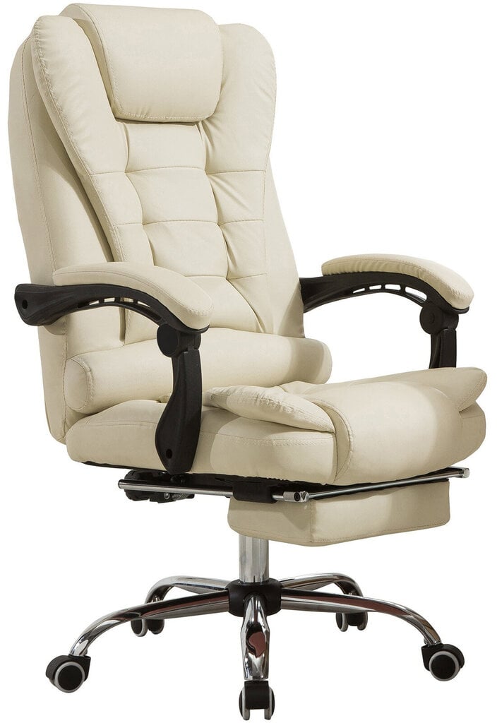 Biuro kėdė Home&Living, smėlio spalvos kaina ir informacija | Biuro kėdės | pigu.lt