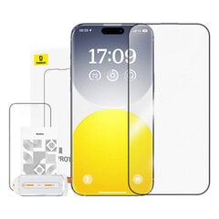 Tempered Glass Baseus Crystalline Anti-Glare iPhone 15 ProMax цена и информация | Защитные пленки для телефонов | pigu.lt