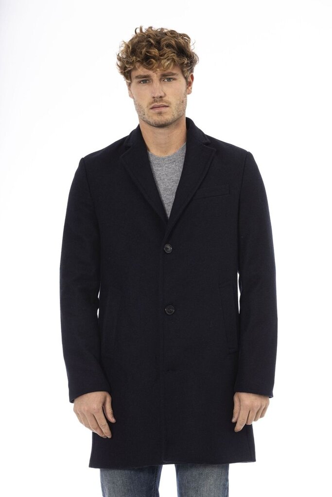 Paltas vyrams Baldinini Trend 01PANBL, juodas kaina ir informacija | Vyriškos striukės | pigu.lt