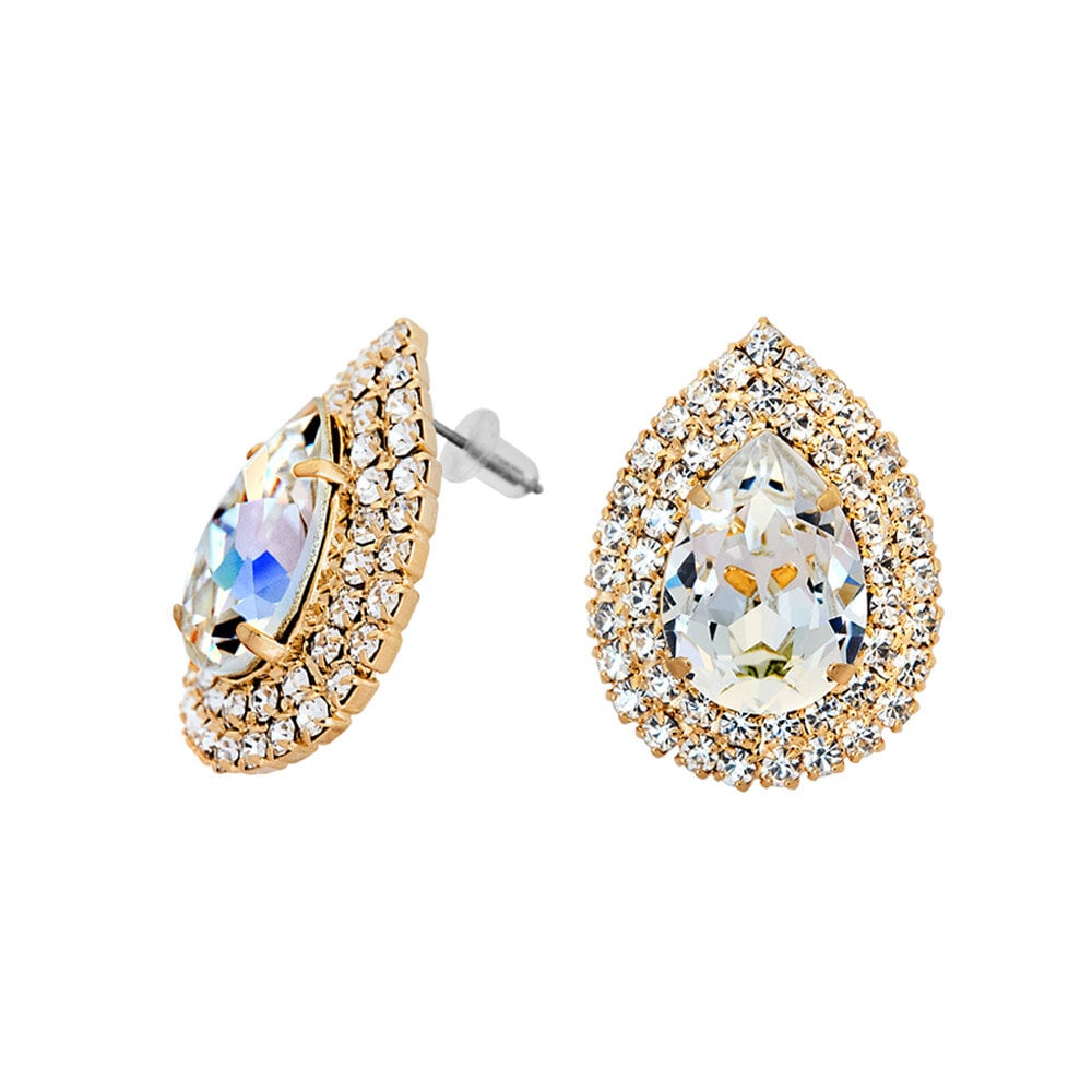 Auskarai moterims DiamondSky „Jasmine“ su Swarovski kristalais DS02A651 цена и информация | Auskarai | pigu.lt