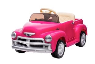 Детский электромобиль Chevrolet 3100 Classic, 12 вольт одноместный, розовый цена и информация | Электромобили для детей | pigu.lt