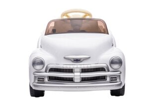 Детский электромобиль Chevrolet 3100 Classic, 12 вольт одноместный, белый цена и информация | Электромобили для детей | pigu.lt