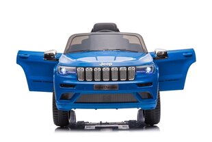 Vienvietis vaikiškas elektromobilis Jeep Grand Cherokee, mėlynas kaina ir informacija | Elektromobiliai vaikams | pigu.lt