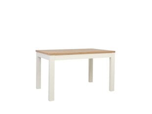 Valgomojo stalas BRW Maren, baltas/rudas kaina ir informacija | Virtuvės ir valgomojo stalai, staliukai | pigu.lt