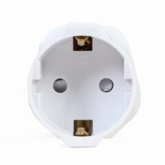 Adapteris Gembird AC Power Adapter EU to UK цена и информация | Адаптеры, USB-разветвители | pigu.lt