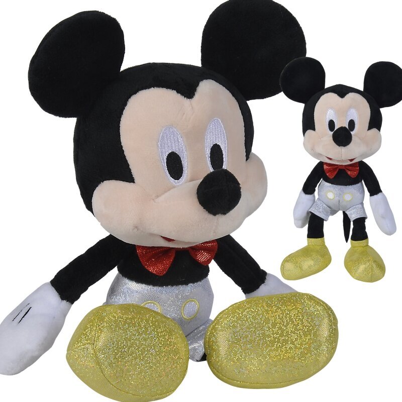 Minkštas žaislas Disney Mickey Mouse (peliukas Mikis), 25 cm kaina ir informacija | Minkšti (pliušiniai) žaislai | pigu.lt