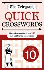 Telegraph Quick Crossword 10 kaina ir informacija | Knygos apie sveiką gyvenseną ir mitybą | pigu.lt