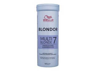 Plaukų dažai- pudra Wella Professionals Blondor Multi Blonde, 7, 400 ml kaina ir informacija | Plaukų dažai | pigu.lt