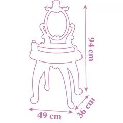 Косметический столик с принадлежностями цена и информация | Игрушки для девочек | pigu.lt