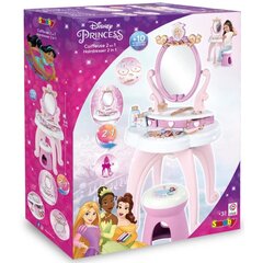 Grožio staliukas vaikams 2in1 Disney Princess, Smoby kaina ir informacija | Žaislai mergaitėms | pigu.lt