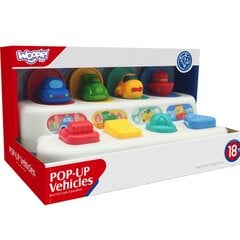Edukacinis žaislas - iššokančios transporto priemonės Woopie kaina ir informacija | Žaislai kūdikiams | pigu.lt
