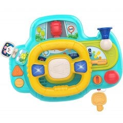 Интерактивный руль со световыми и звуковыми эффектами WOOPIE цена и информация | Игрушки для малышей | pigu.lt