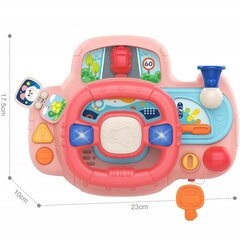 Interaktyvus vairas su šviesos ir garso efektais Woopie kaina ir informacija | Žaislai kūdikiams | pigu.lt
