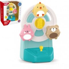 Muzikinė dėžutė - karuselė Woopie, mėlyna kaina ir informacija | Žaislai kūdikiams | pigu.lt