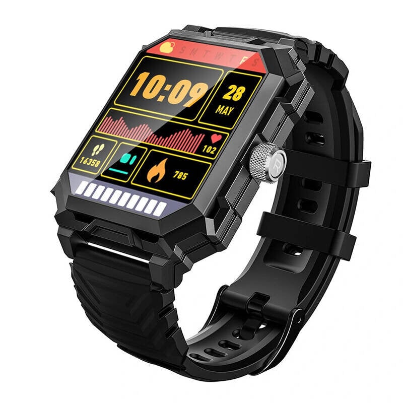 BlitzWolf BW-GTS3 Black цена и информация | Išmanieji laikrodžiai (smartwatch) | pigu.lt