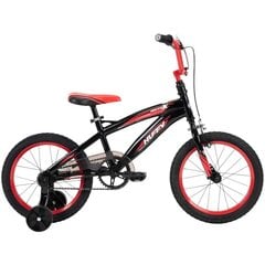 Vaikiškas dviratis Huffy Moto X 71809W, 16", juodas/raudonas kaina ir informacija | Dviračiai | pigu.lt