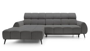 Kampinė sofa Sottile, pilka kaina ir informacija | Minkšti kampai | pigu.lt