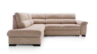 Kampinė sofa Jungbar, smėlio spalvos kaina ir informacija | Minkšti kampai | pigu.lt