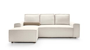 Kampinė sofa Como, balta kaina ir informacija | Minkšti kampai | pigu.lt