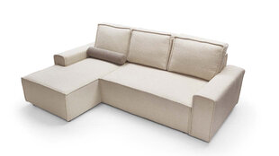 Kampinė sofa Como, smėlio spalvos kaina ir informacija | Minkšti kampai | pigu.lt