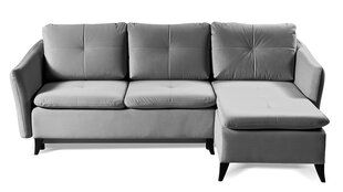 Kampinė sofa Lupo, pilka kaina ir informacija | Minkšti kampai | pigu.lt